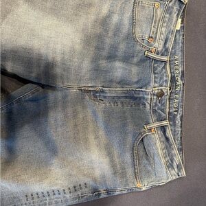 American Eagle Outfitters Men's Light Blue Denim Jeans